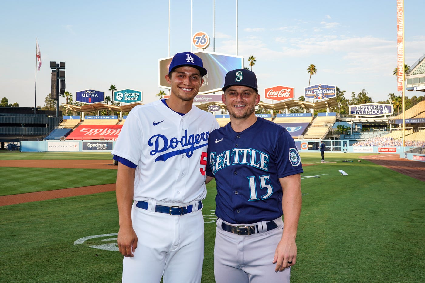 Seager Brothers Make Big League History by Mariners PR From the Corner of Edgar and Dave