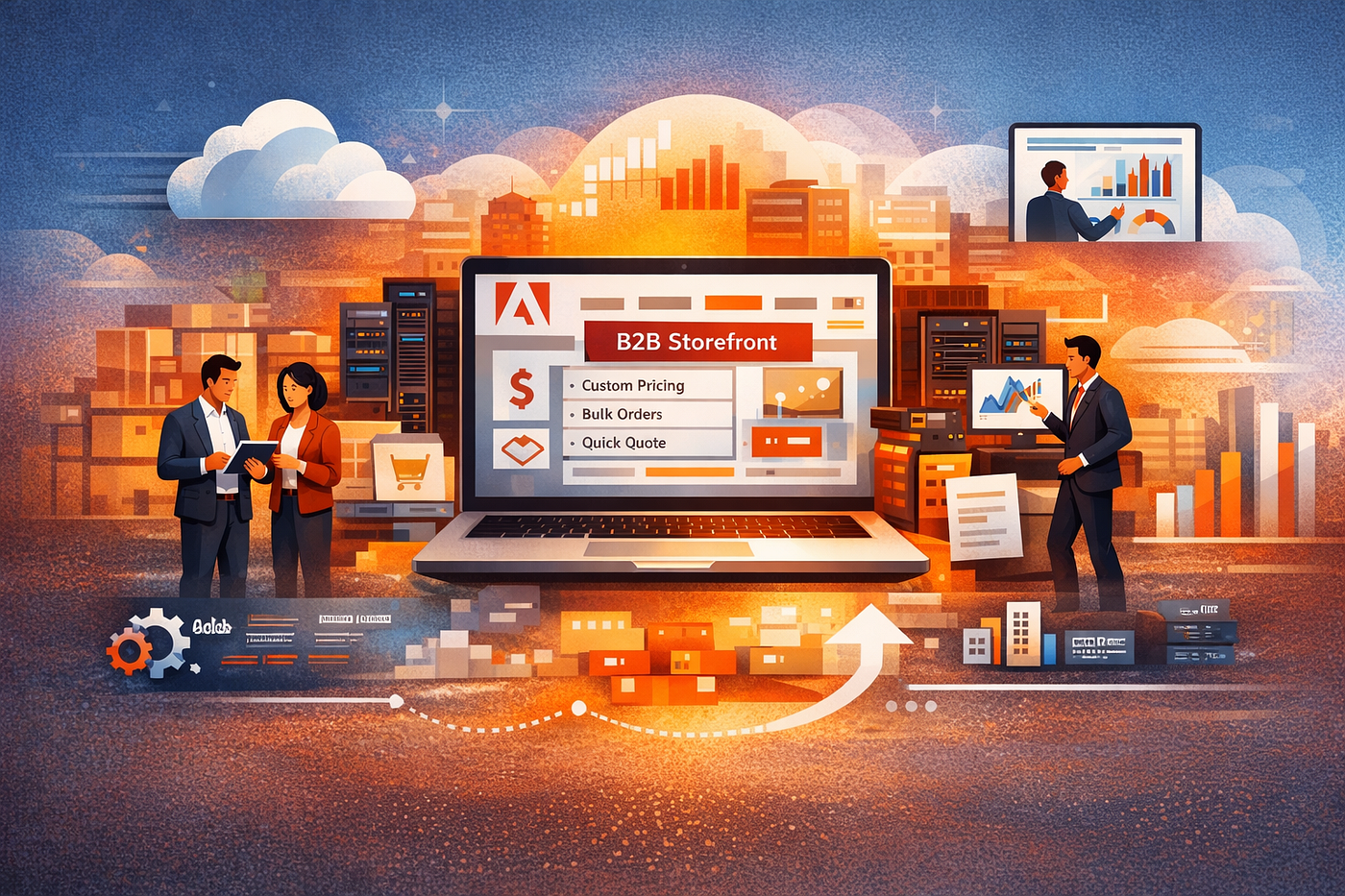 How Adobe B2B Commerce Helps Brands Build Scalable B2B Stores