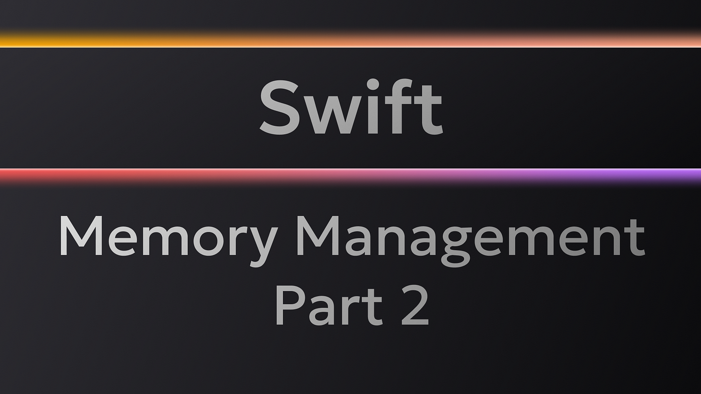 iOS Swift Performance Master Series — Part 2: Why Doesn’t deinit Get Called?