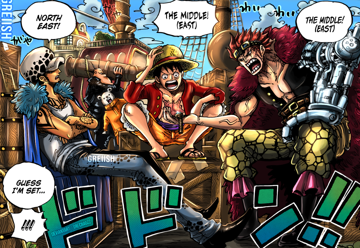 Spoiler - One Piece Chapter 1056 Pics & Summaries
