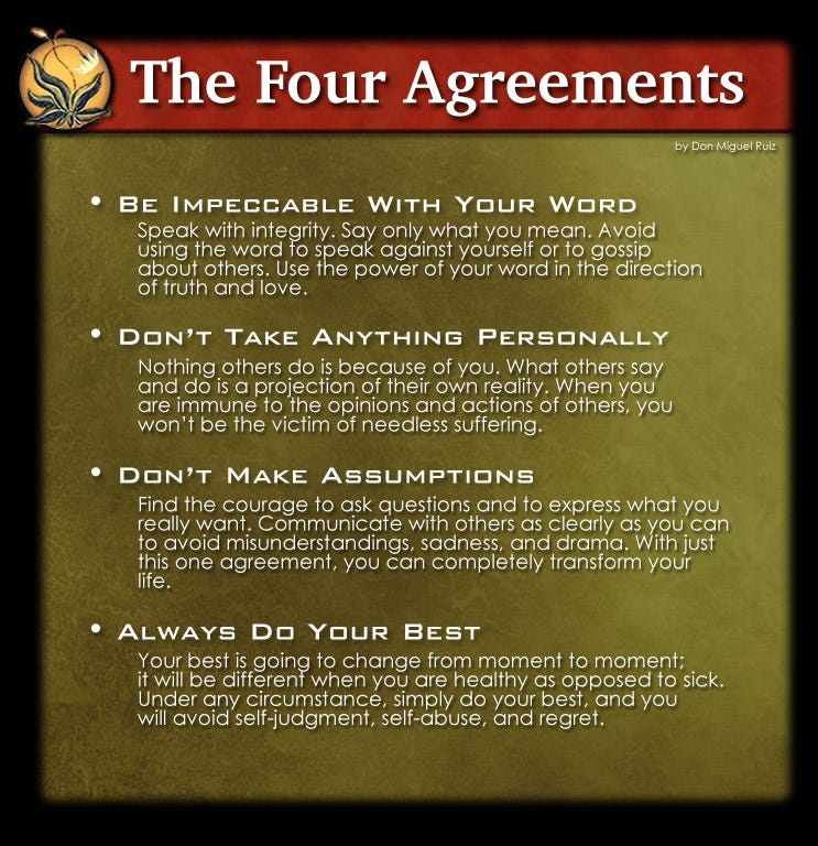 Book Review- The Four Agreements. In my most recent book review, I go…, by  Sef Shayk