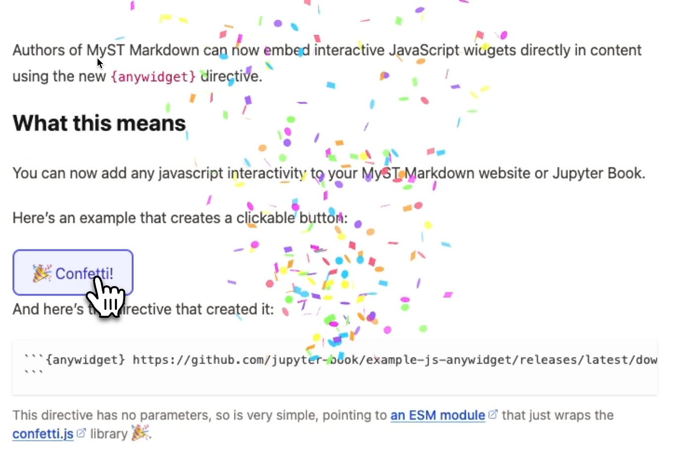 The MyST AnyWidget Directive