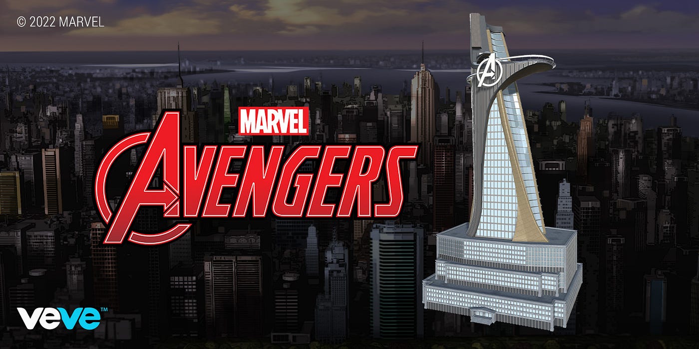 Marvel — Avengers Tower. Avengers assemble! Add this landmark to… | by VeVe  Digital Collectibles | VeVe | Medium