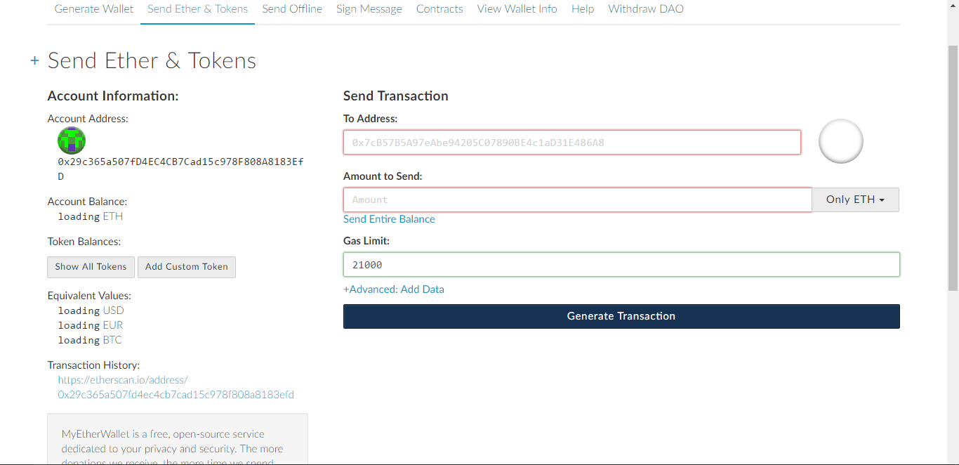 Using Ethereum-A Beginners Guide. Step 1-Wallet Generation | by Justin  Zheng | WeTrust Blog