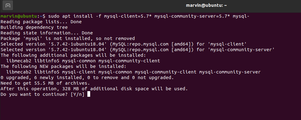 MySQL Installation and Uninstallation Of MySQL 5.7.* in Linux 