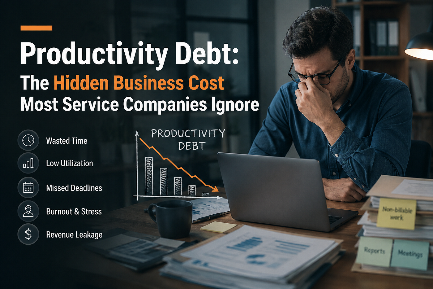 Productivity Debt: The Hidden Business Cost Most Service Companies Ignore