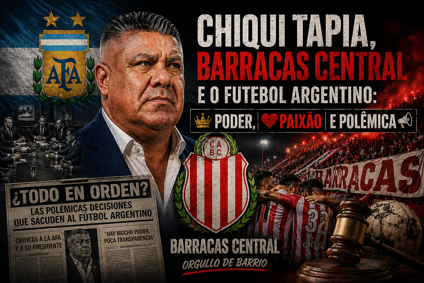 Chiqui Tapia, Barracas Central e o Futebol Argentino: Poder, Paixão e Polêmica