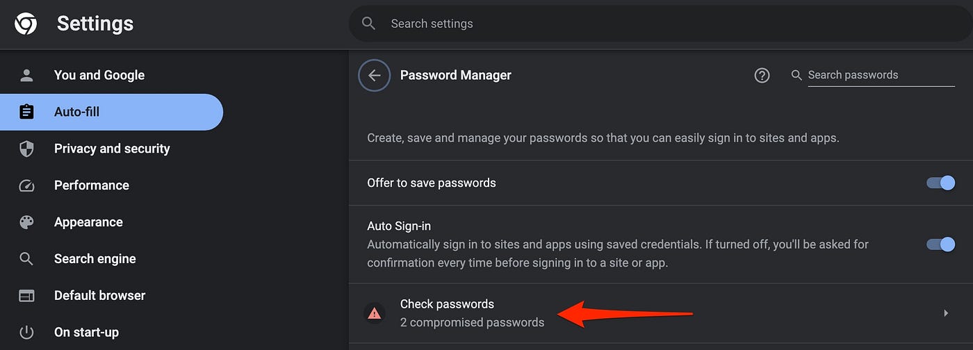 Få kontroll på passordene dine med Google Password Manager | by Christian  Aarthun | Systek | Medium