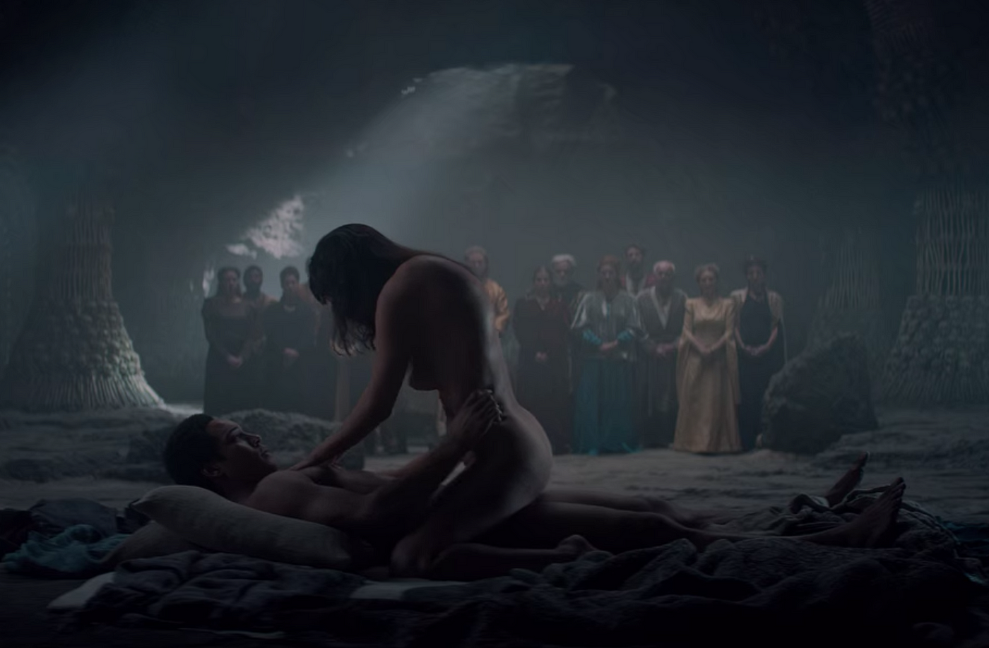Geralt and yennefer sex scene.witcher shiw