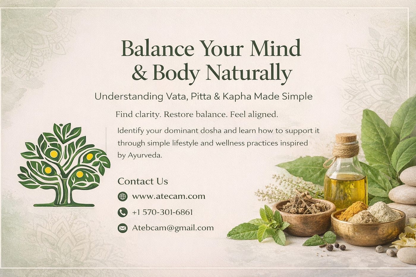 Find a Vast Collection of Resources for Ayurvedic Vata Pitta Kapha