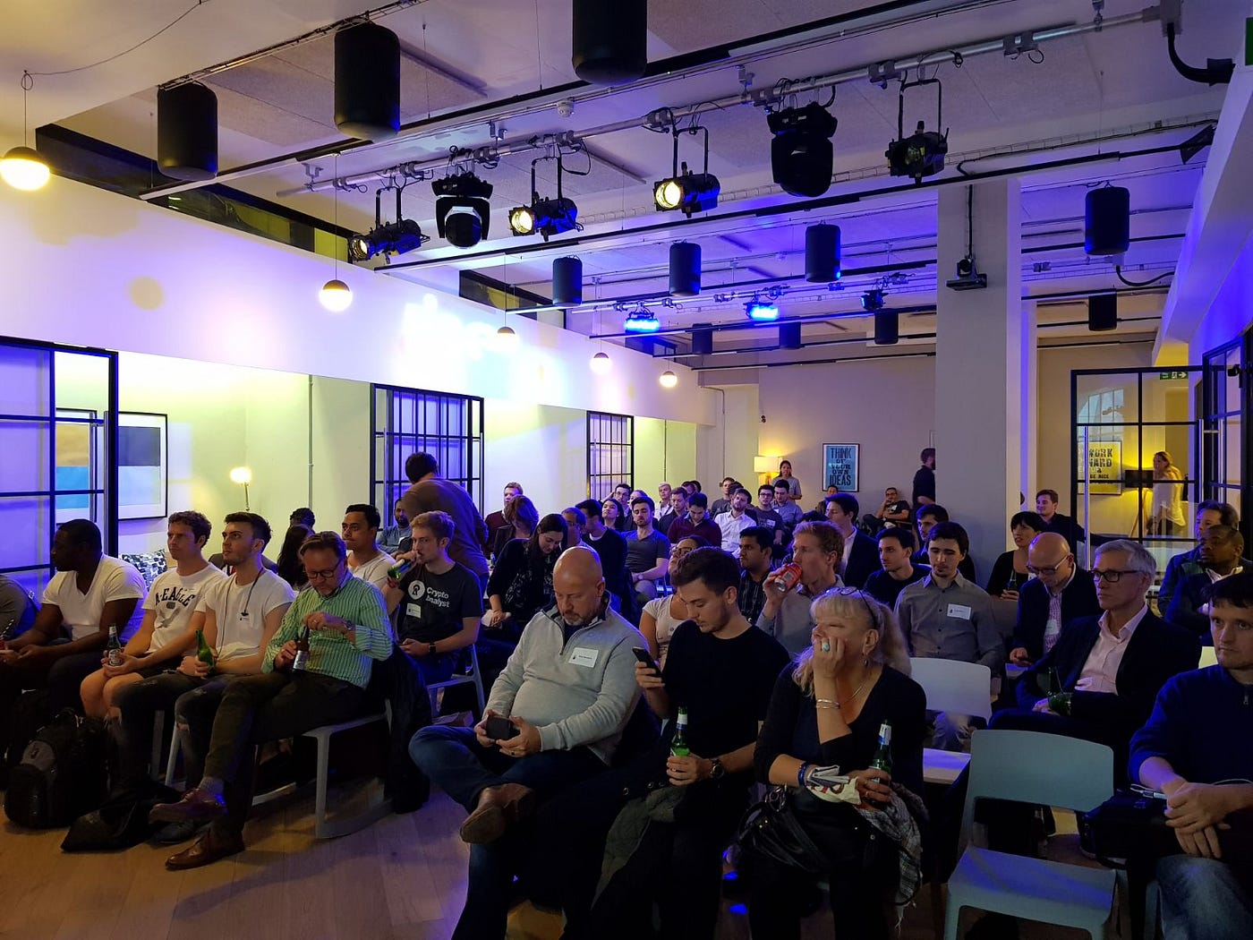 Trading Cryptocurrencies. This London Ethereum Meetup took place… | by  Chris Tingley | London Blockchain Meetup | Medium