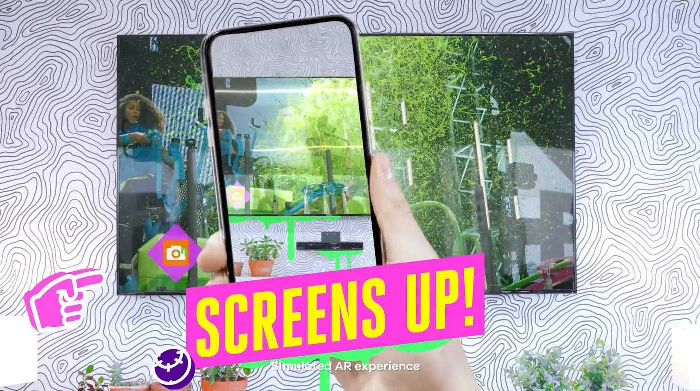 Nickelodeon Provides A Second Screen Experience Packed With AR Slime