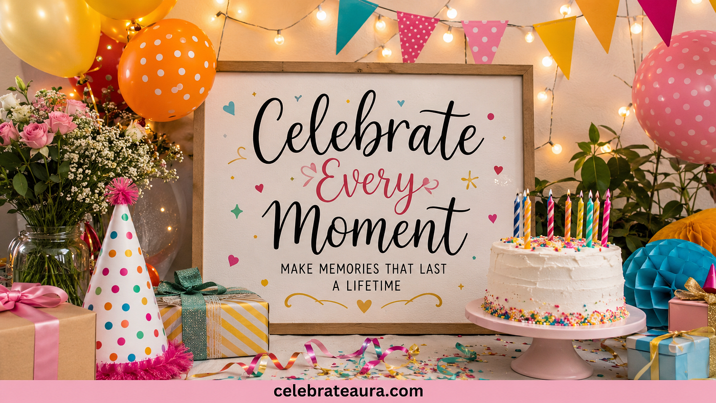 Why Celebrating Life’s Special Moments Matters More Than Ever