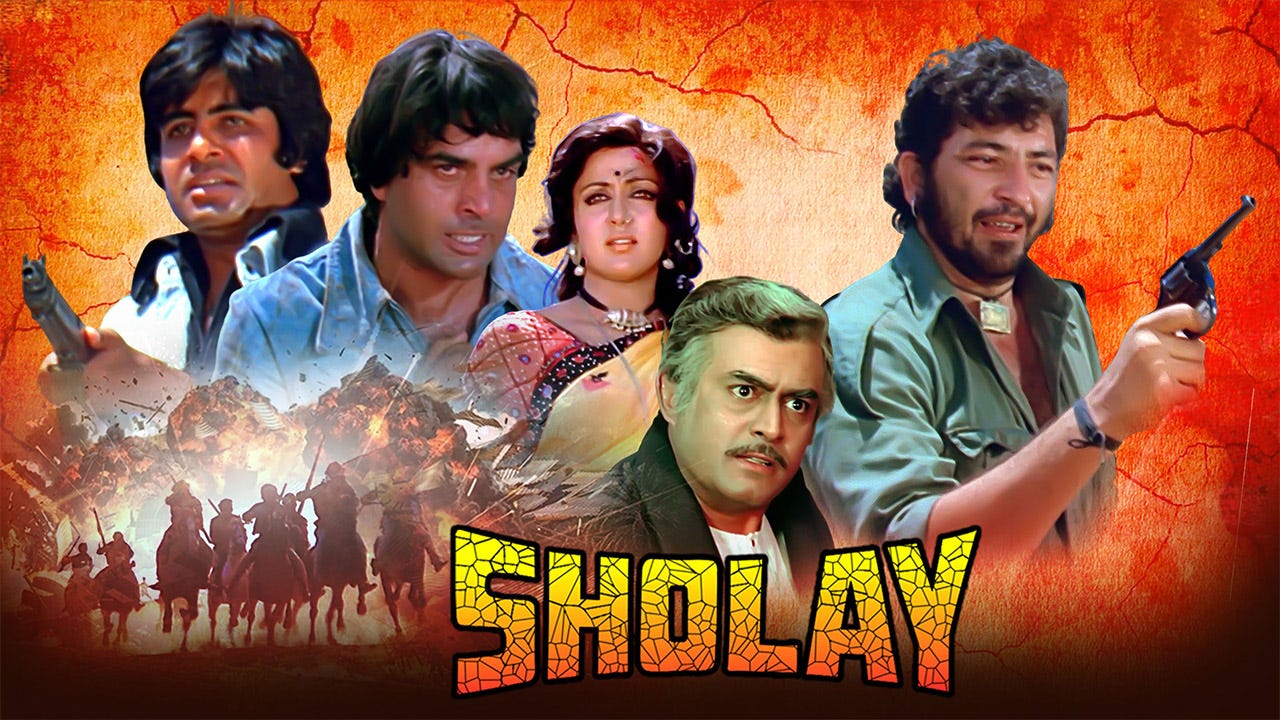 Sholay Movie 1975 : Story , Directed By Ramesh Sippy - Achin Himanshu - Medium