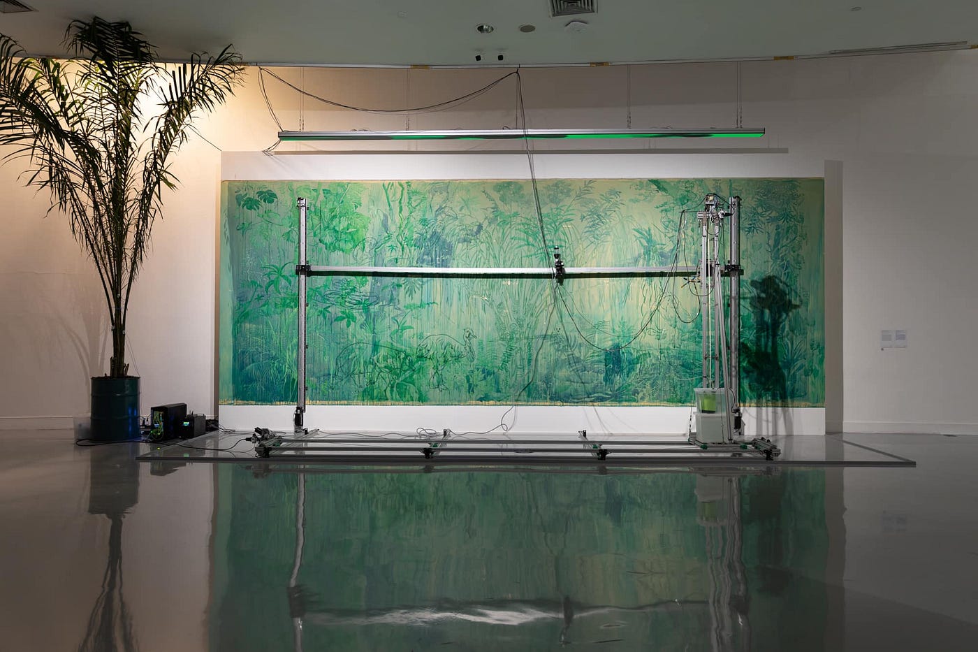 Artificial Green by Nature Green 4.0, a collaborative work by