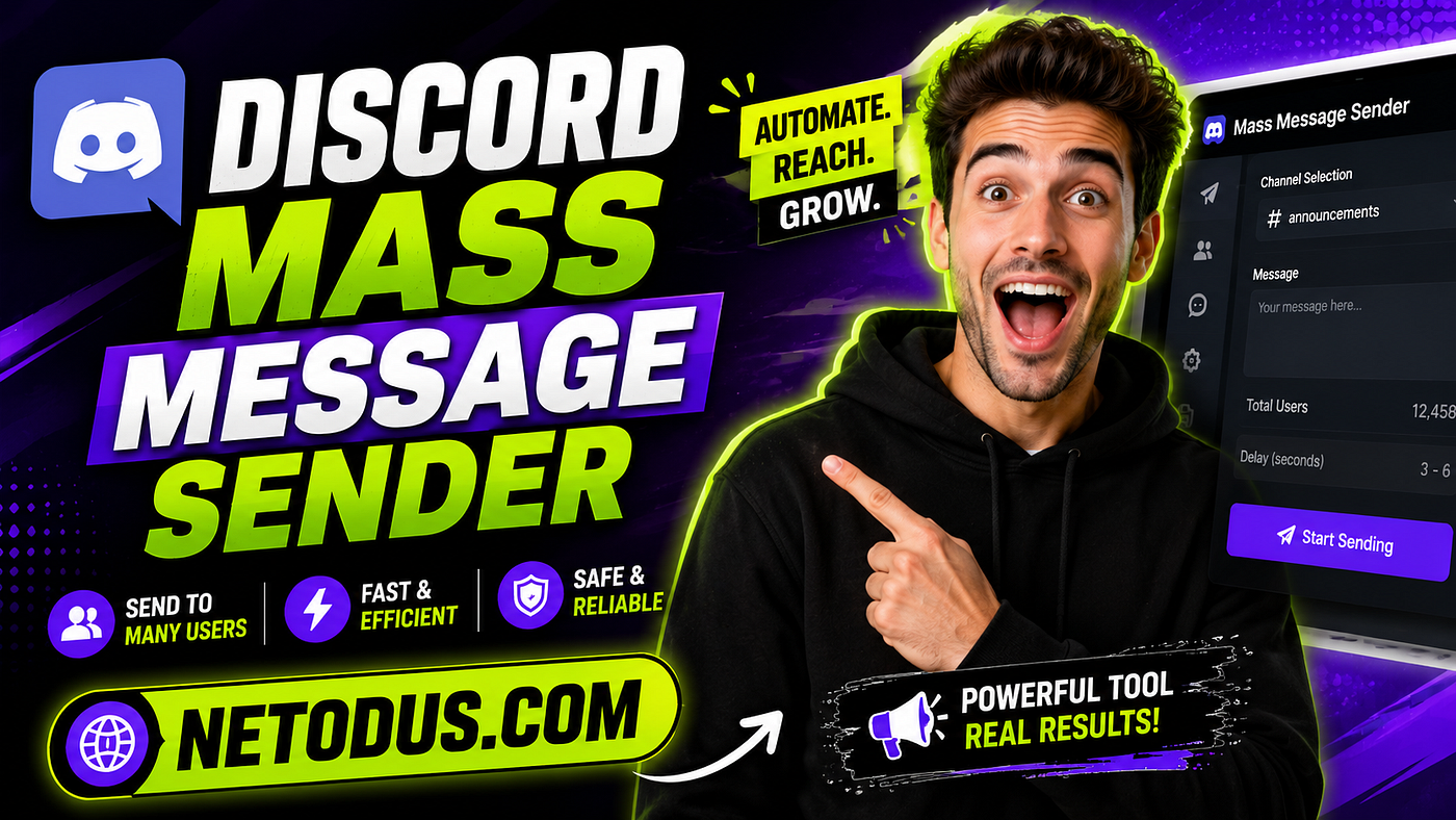 Discord Mass DM Tool: The Smart Way to Promote Your Discord Server