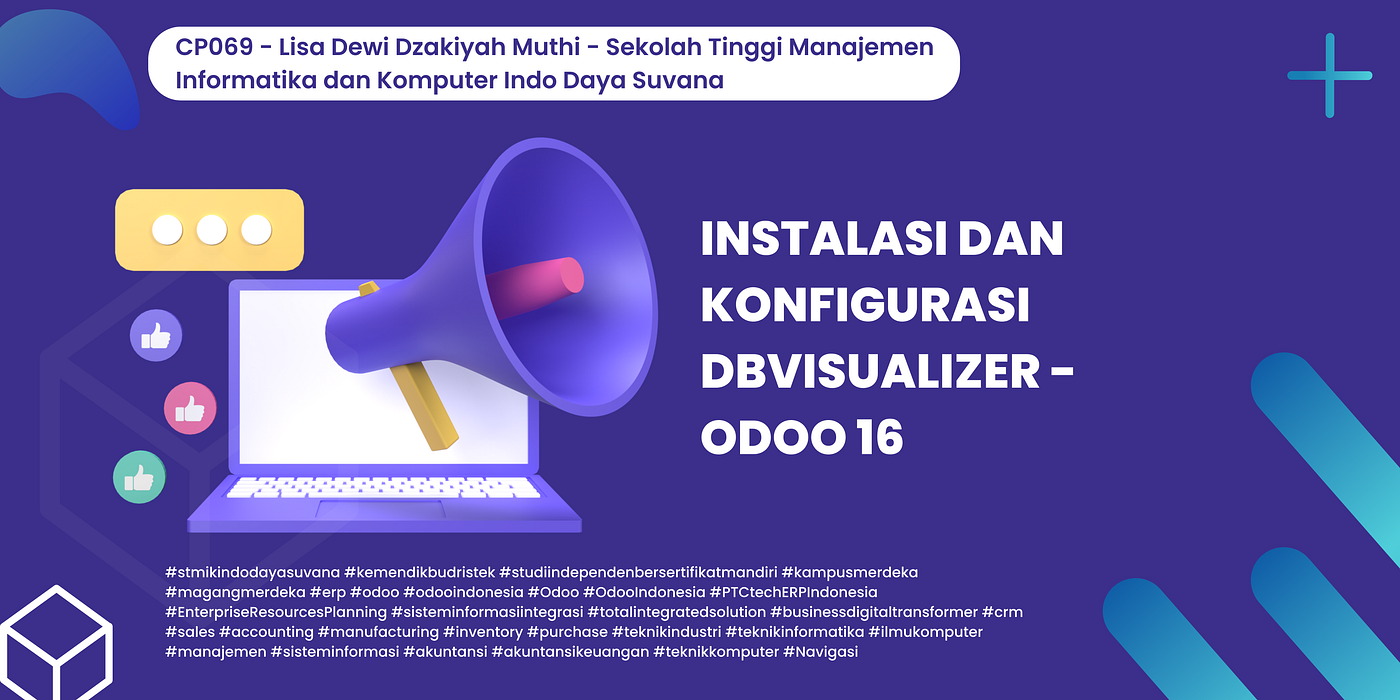 Instalasi Dan Konfigurasi DBVisualizer dan Cara Koneksi Ke Database Odoo v16