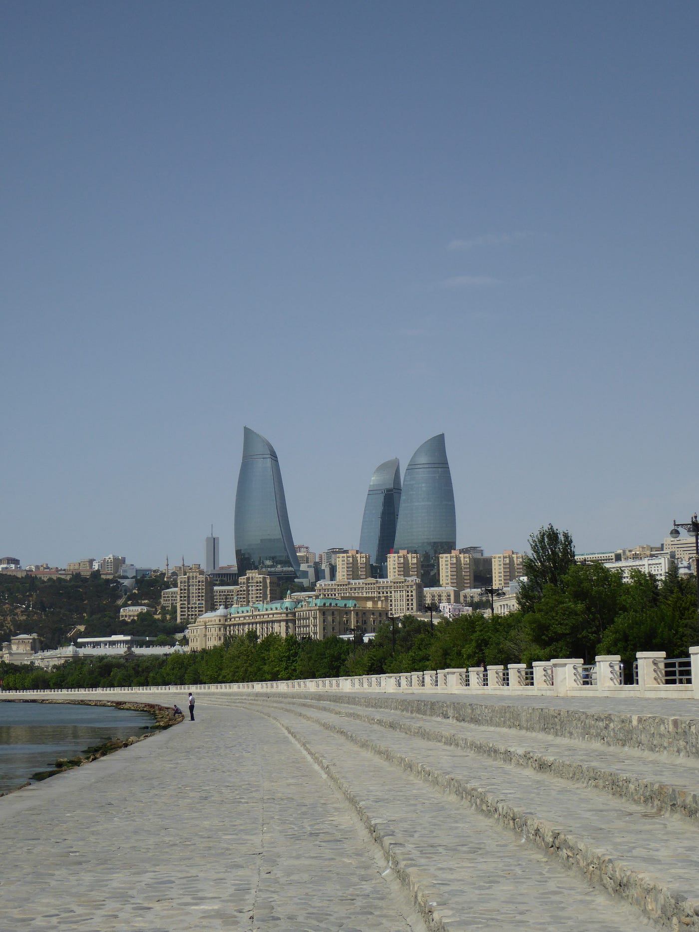 Baku, Azerbaijan — Sightseeing. Having spent nearly 3 weeks in
