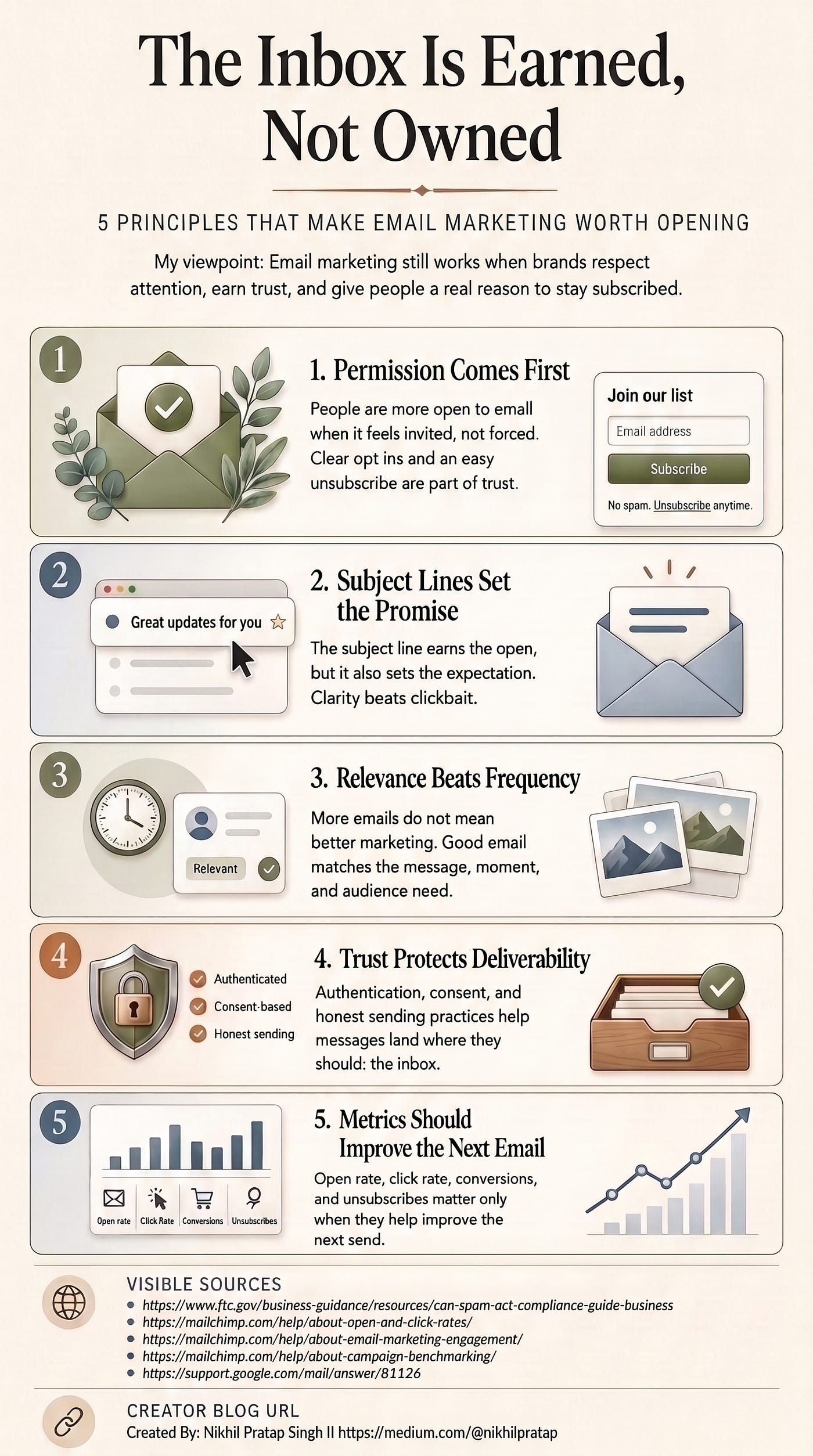 A good email earns more than an open. It earns permission for the next one