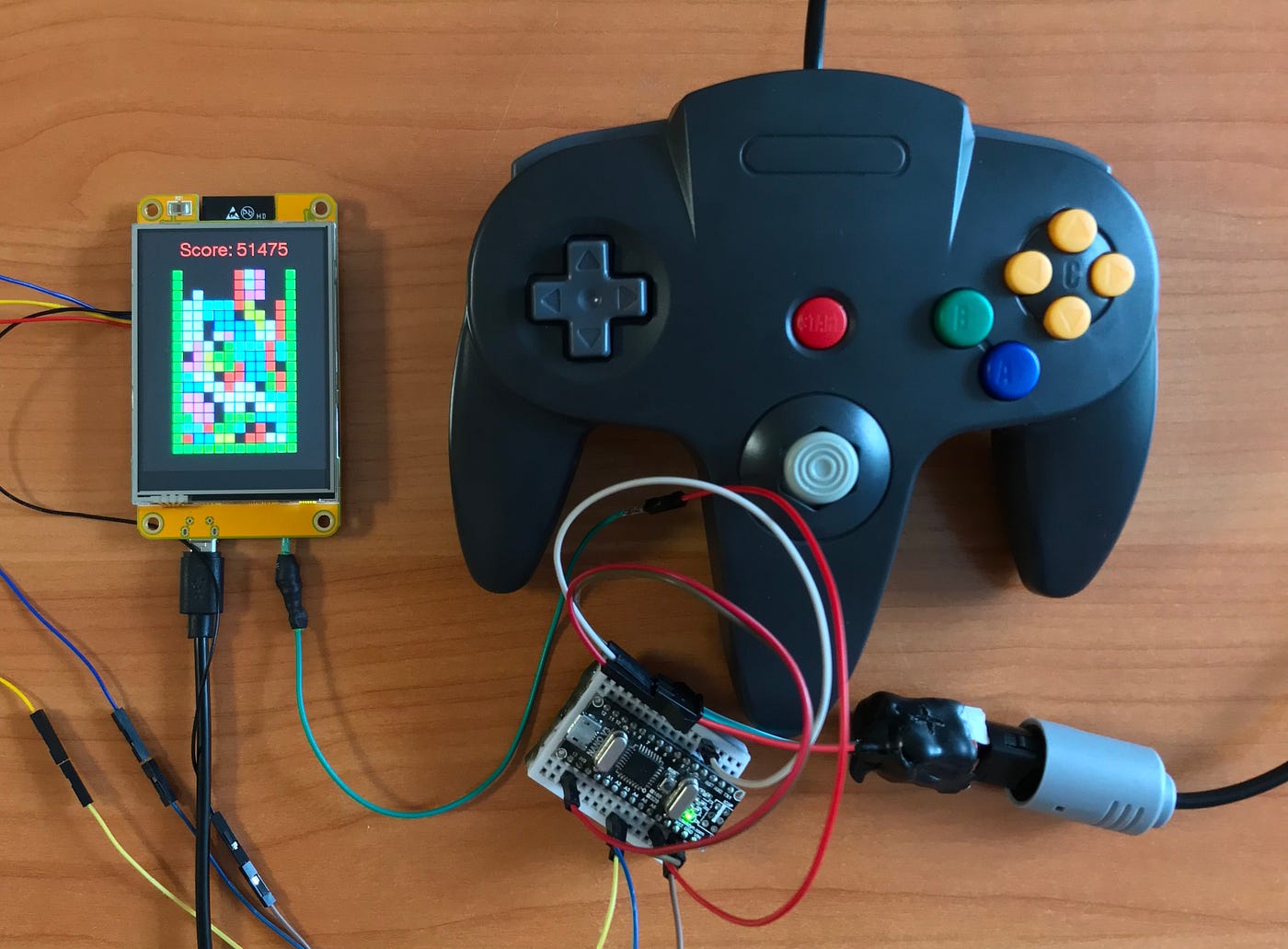 How to Play Tetris on ESP32 CYD With Nintendo 64 Controller | by