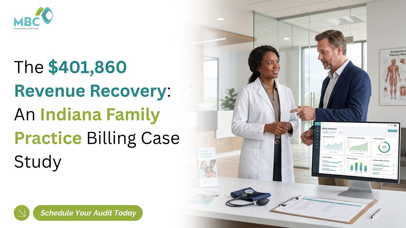 The $401,860 Revenue Recovery: An Indiana Family Practice Billing Case Study
