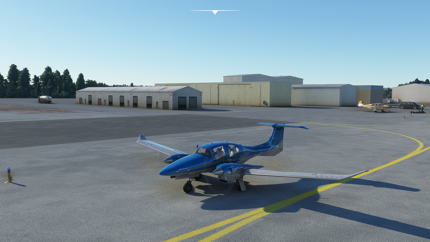 X-Plane 11 Flight Simulator with 6 DOF Platform in Robinson R22