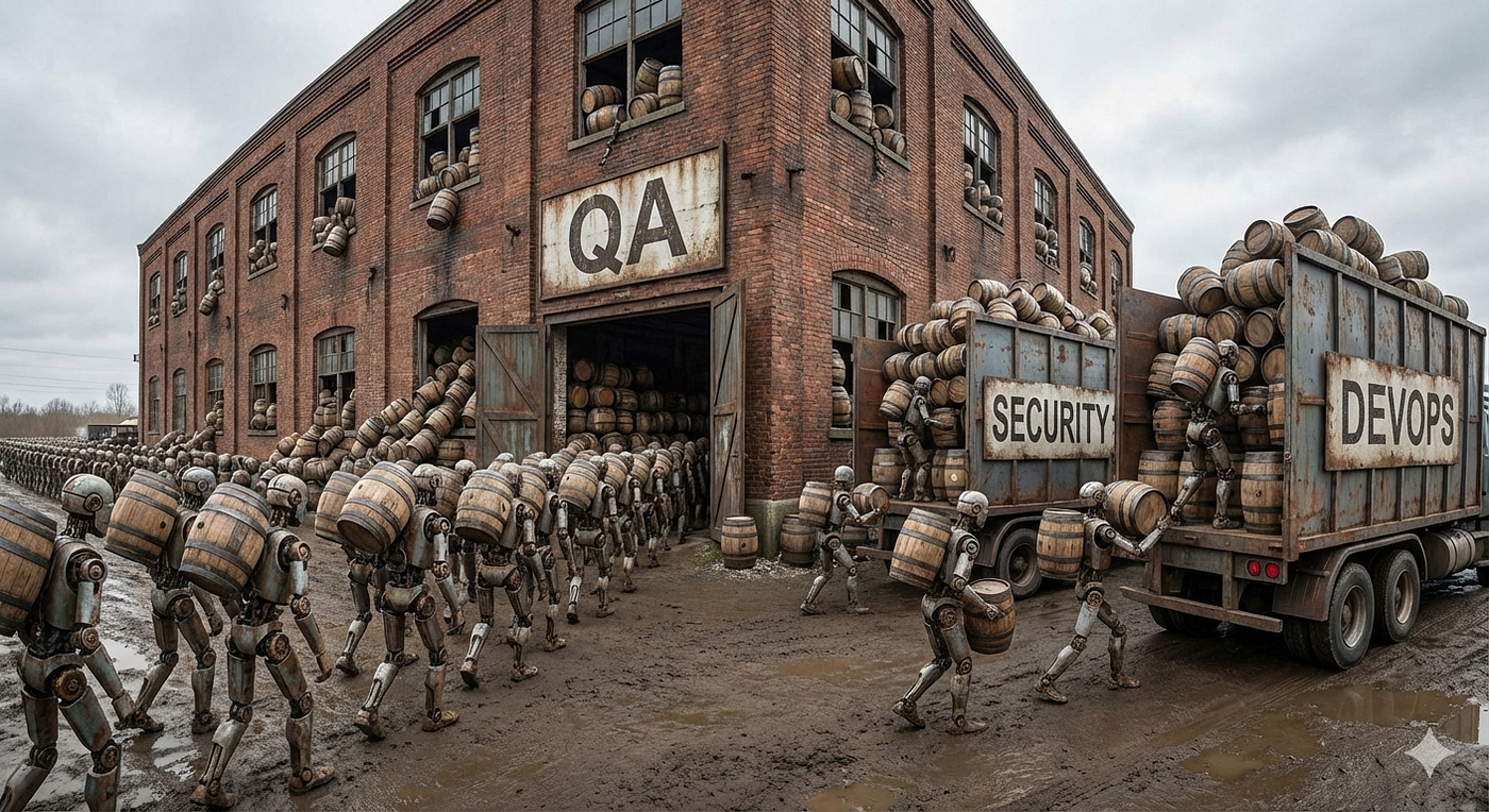 The AI Bullwhip: What The Beer Game Teaches Us About Uneven AI Adoption