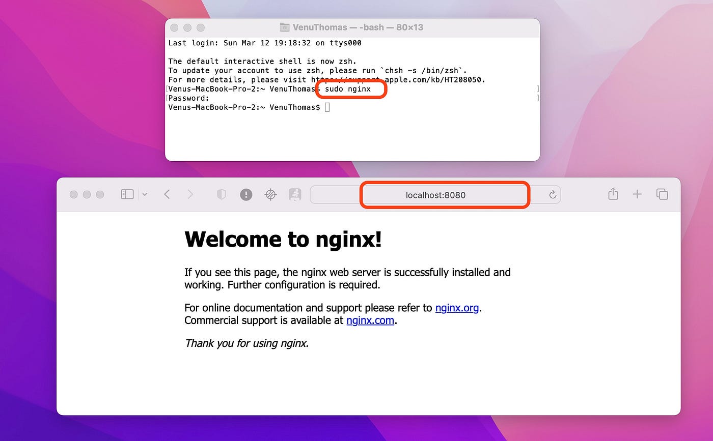 What is NGINX? and how to set it up on Mac. | by VenuThomas | Medium