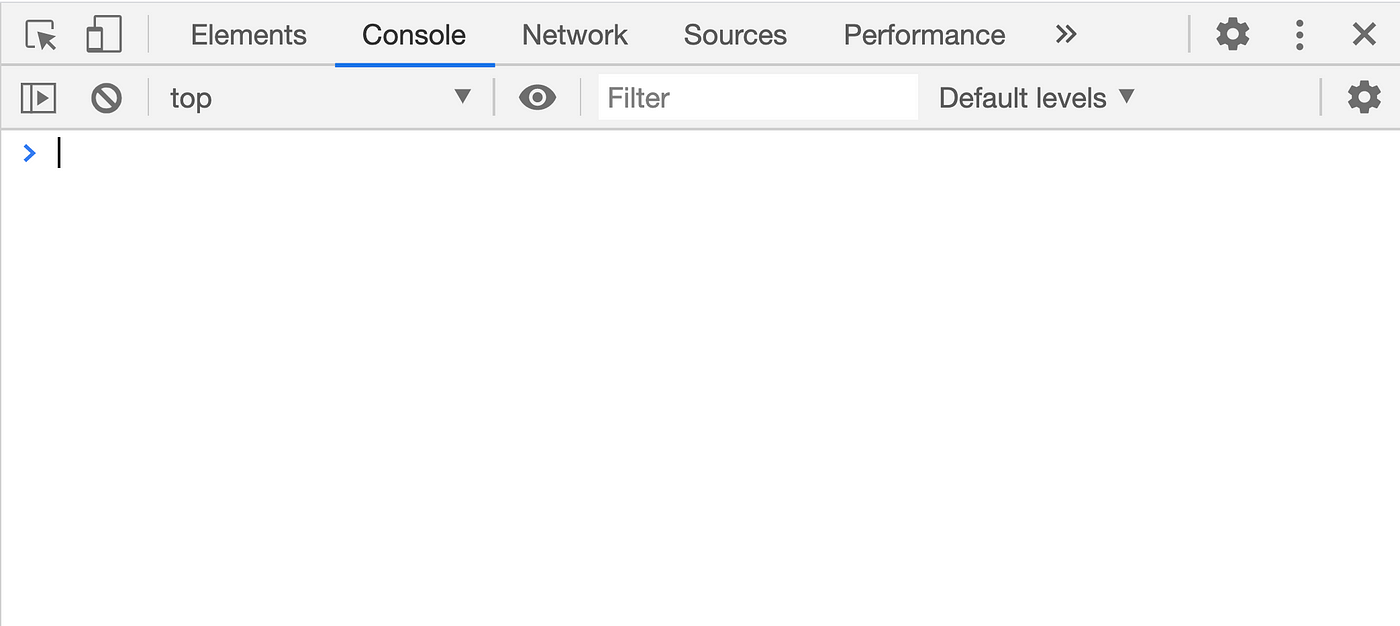 Console features reference, DevTools