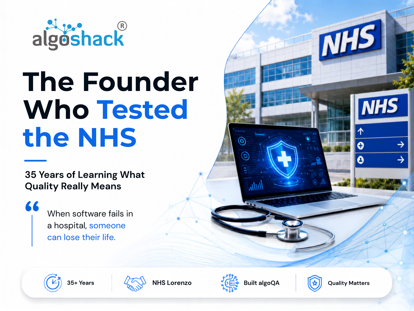 The Founder Who Tested the NHS: 35 Years of Learning What Quality Really Means