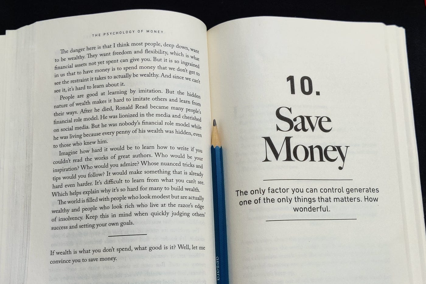 10 Noteworthy Lines from the first 10 chapters of “The Psychology of Money”, by Sowmya Gonepally