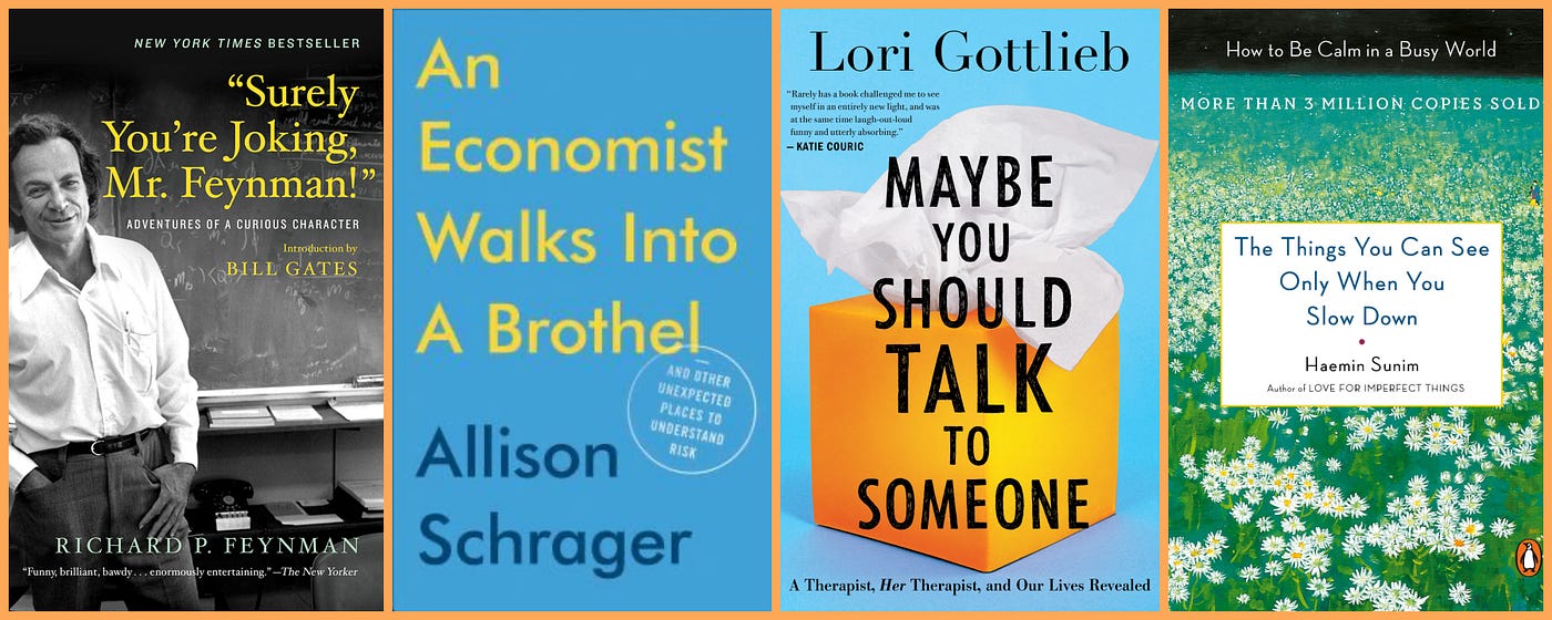 Collage of Book Covers from Goodreads