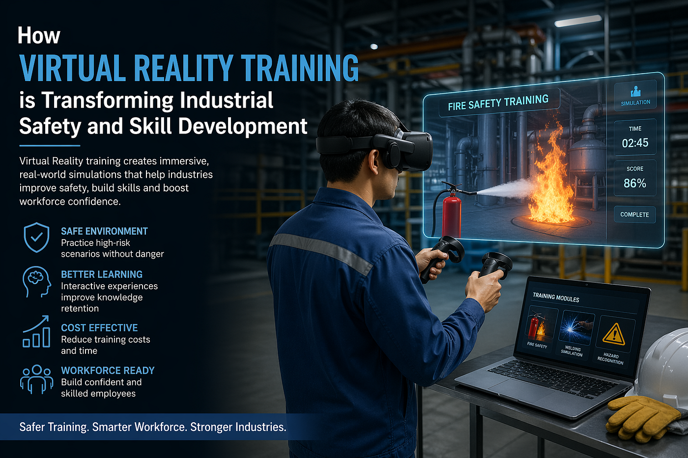 How Virtual Reality Training is Transforming Industrial Safety and Skill Development