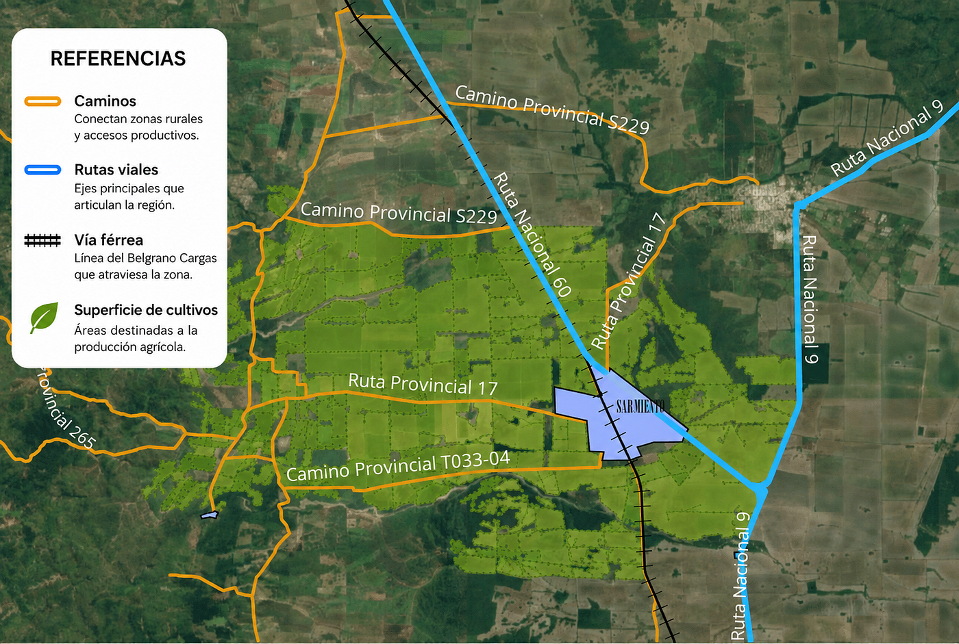 Sarmiento y el Ramal CC Belgrano Cargas y Logística: Conectividad territorial y viabilidad…