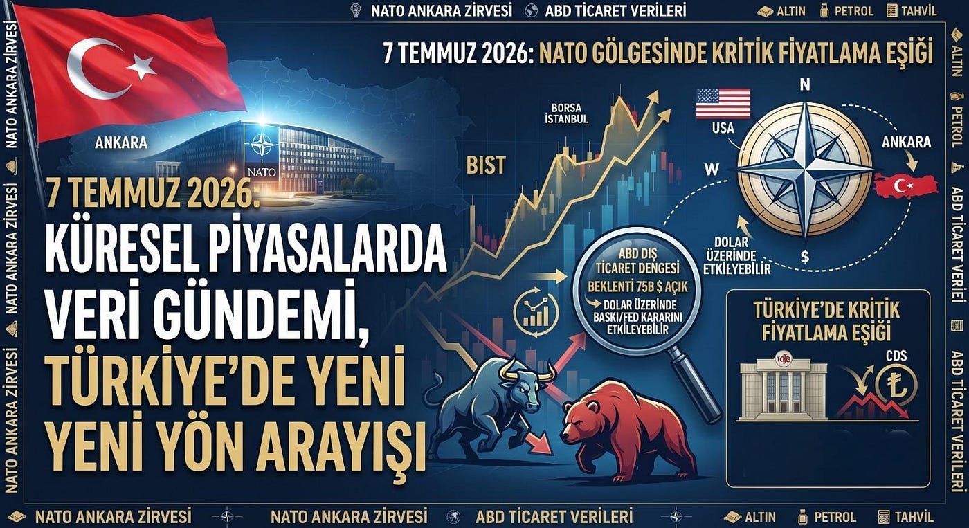 Küresel Piyasalarda Kritik Gün: NATO, ABD Verisi ve Türkiye İçin Yeni Fiyatlama Dönemi