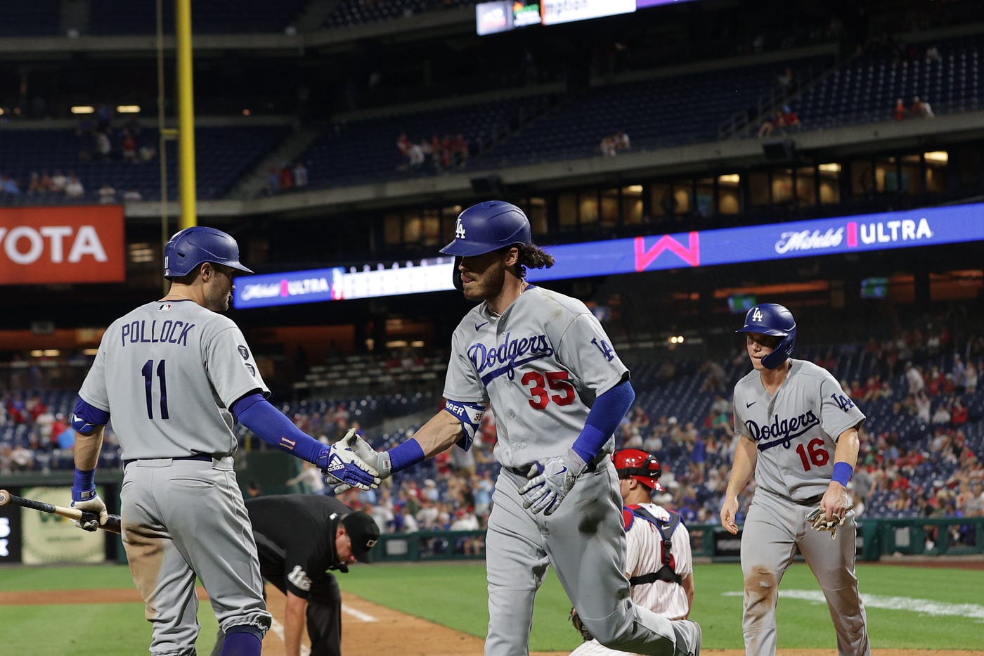 Woman injured by Cody Bellinger's foul ball at Dodger Stadium