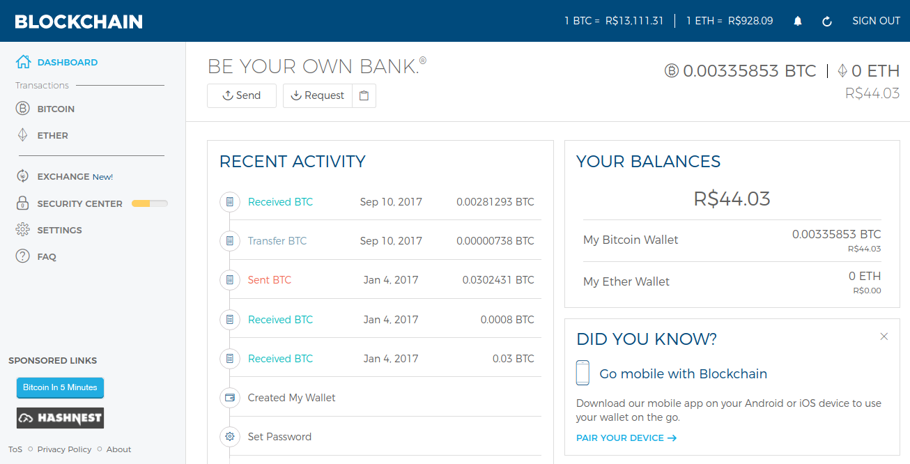 Recebendo bitcoins em realtime usando a API da BlockChain + Websocket +  Nodejs | by Daniel Laurindo | Medium
