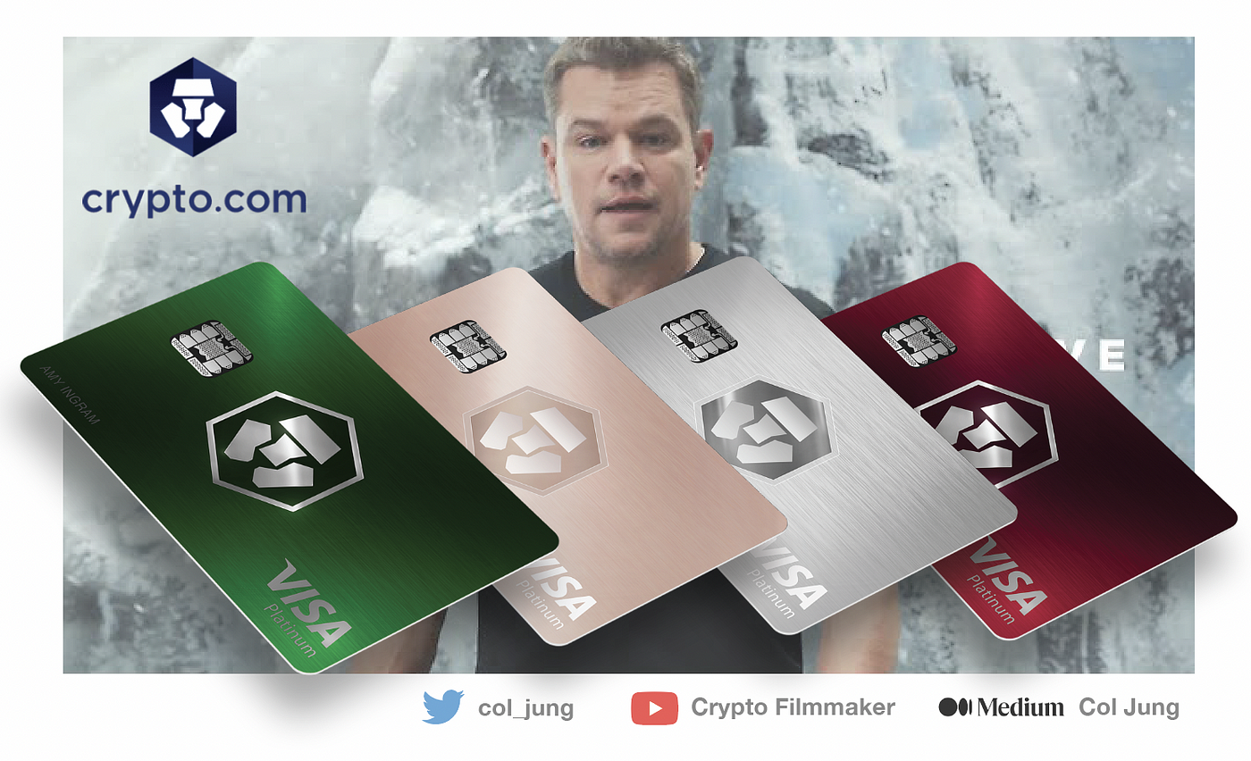 Crypto.com VISA Cards — Up to 8% Cashback on Daily Purchases | by Col Jung  | DataDrivenInvestor