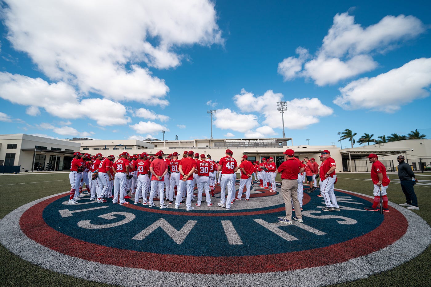 Which four uniforms will the Nats wear in 2023?