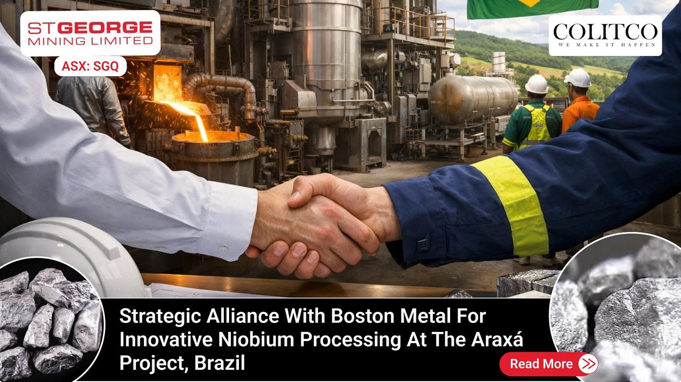 St George Mining Limited (ASX: SGQ): Strategic Alliance with Boston Metal Targets Next-Gen Niobium…