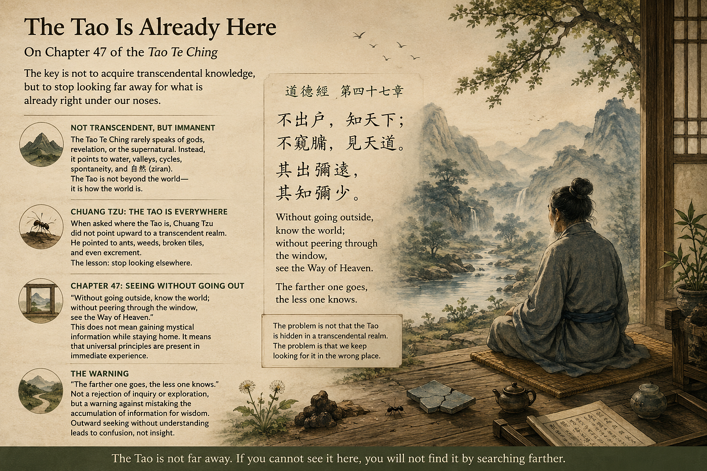 The Immanent Cosmos: Why Classical Taoism is a Radical Naturalism