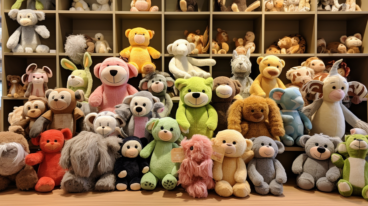 The best-selling top 10 plush toys in the USA