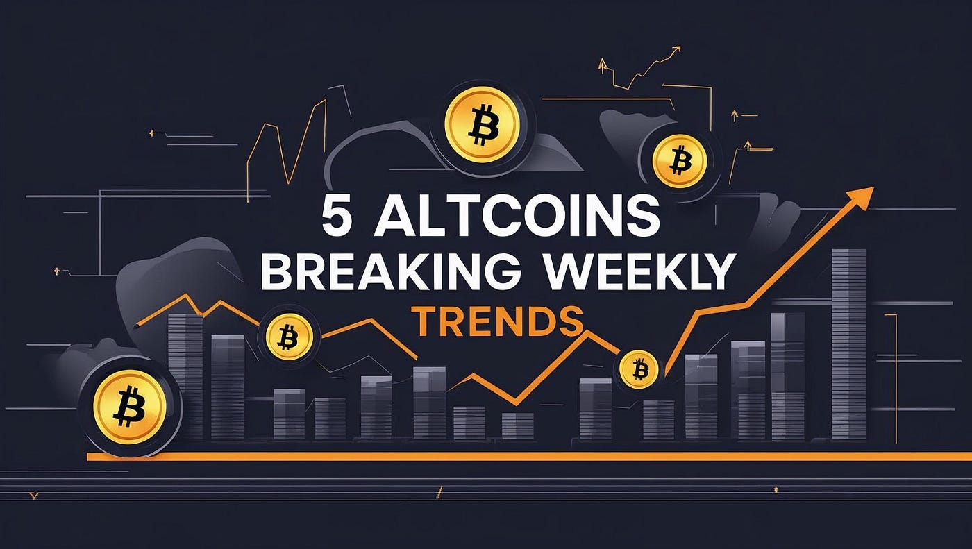 5 Altcoins Breaking Weekly Trends: My Top Picks for the Next Crypto Bull Run  🚀 | by Blend Visions | Coinmonks | Medium