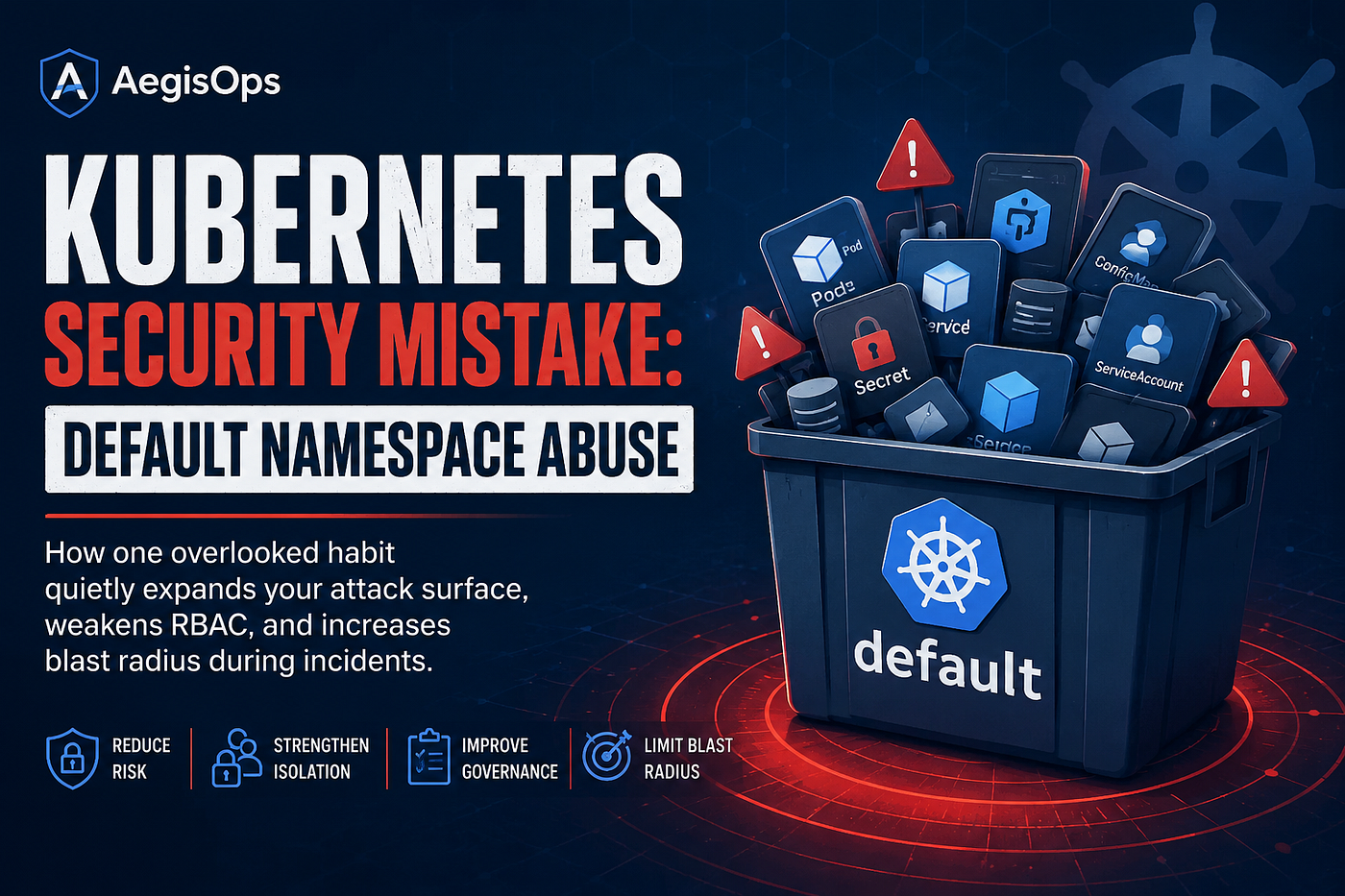 Kubernetes Security Mistake: Default Namespace Abuse
