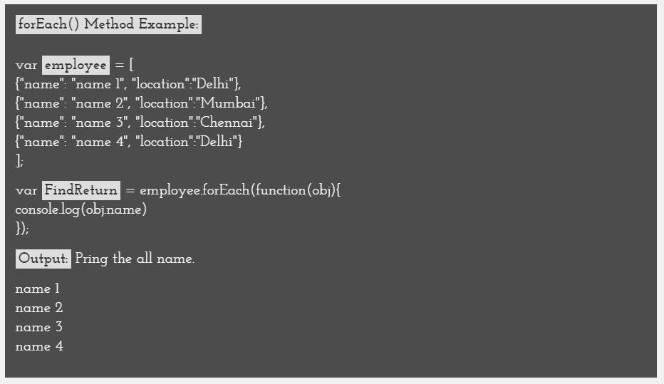 8 JavaScript Array Methods That Front End Developer's Should Know | by  Tauphik Ahamad | Medium