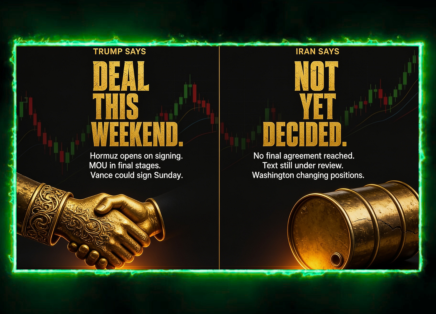Oil Just Dropped To A Two-Month Low On An Iran Deal That Has Not Been Signed Yet.