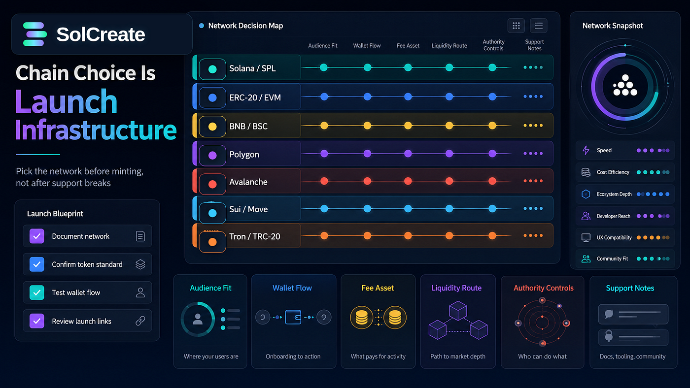 Choosing the Right Chain Before You Create a Token: A Builder’s Practical Decision Map