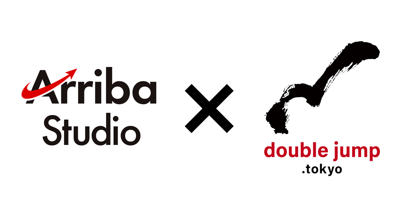 double jump.tokyoへの支援を開始し、Arriba Studio立ち上げの正式リリースを行いました - Arriba Studio -  Medium