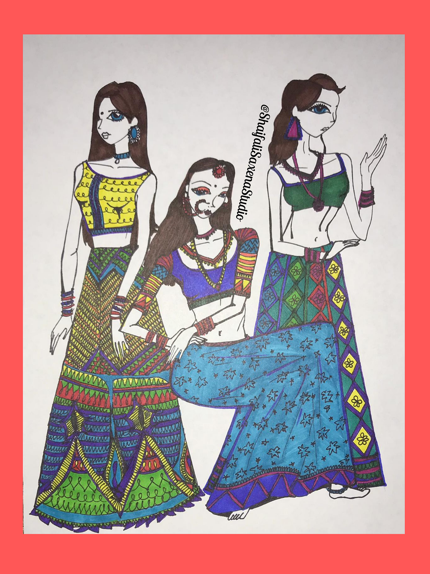 tickettorunway JADEbyMK india lakmefashionweek  Fashion illustrations  techniques Fashion design portfolio Fashion illustration tutorial
