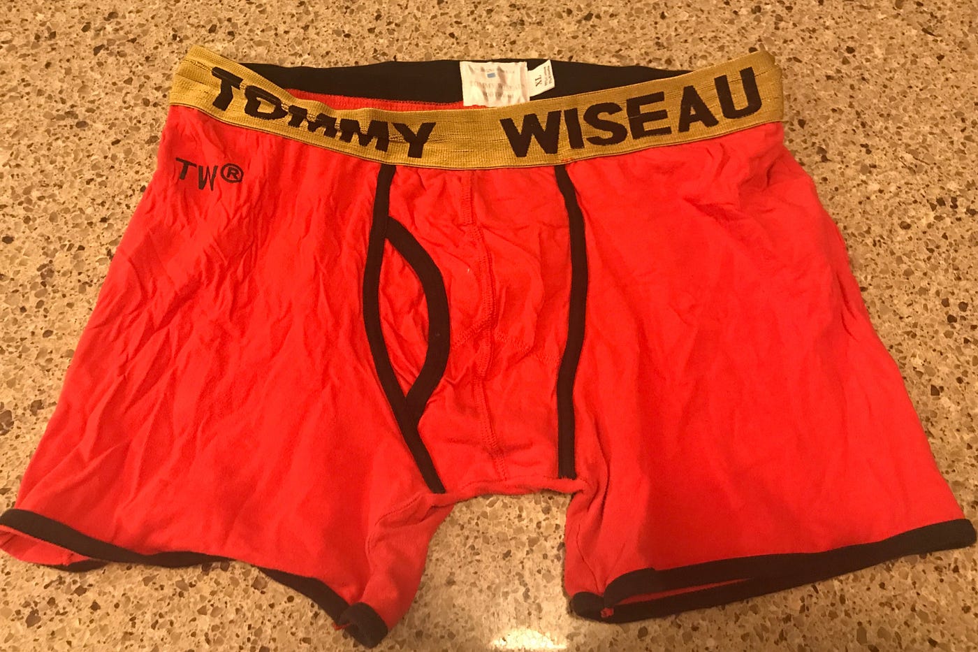 Tommy wiseau boxers Clearance